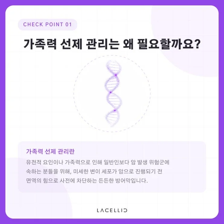 EvoNK 선제 면역 프로그램 | 암 예방, 가족력을 바라보는 새로운 접근
