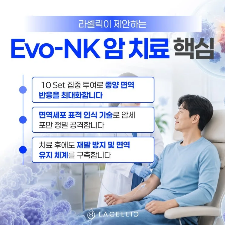 암 면역치료 Evo-NK, 라셀릭 메디컬 투어 프로그램