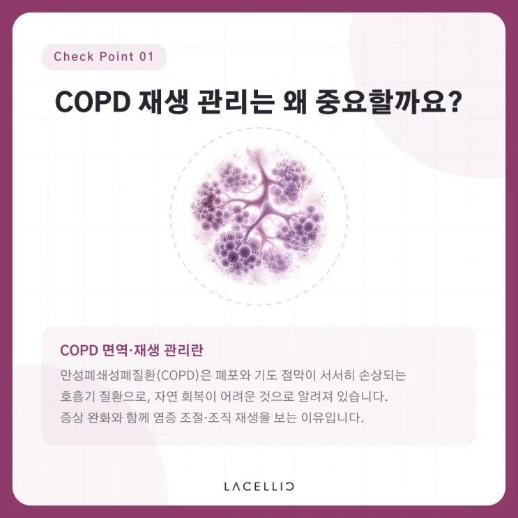 EvoNK·EvoStem | 회복되지 않는 폐 기능과 COPD 재생 관리