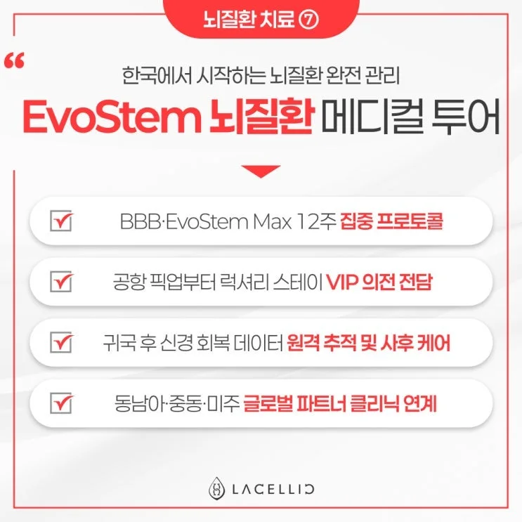 뇌 건강 의료관광, 치료부터 사후관리까지 라셀릭 메디컬 투어