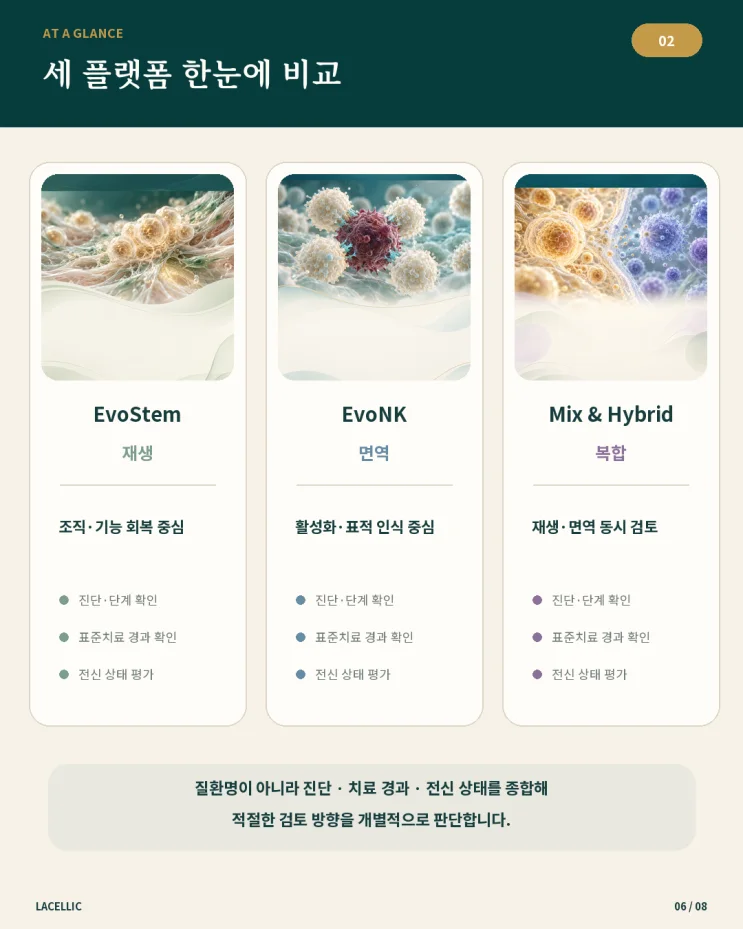 의료관광을 위한 Evo Series 플랫폼 비교 | 2편