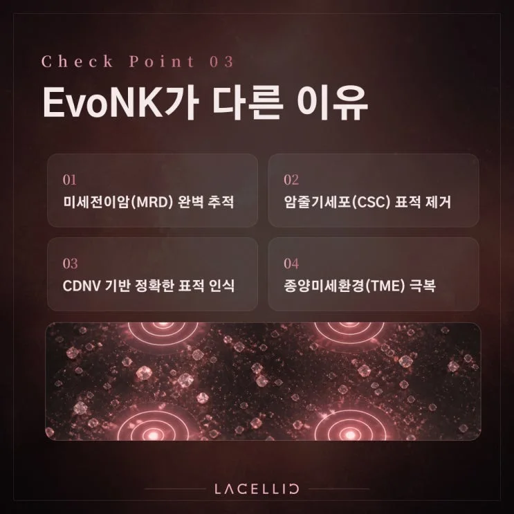 EvoNK | 미세전이암, 눈에 보이지 않는 잔존암을 바라보는 새로운 접근