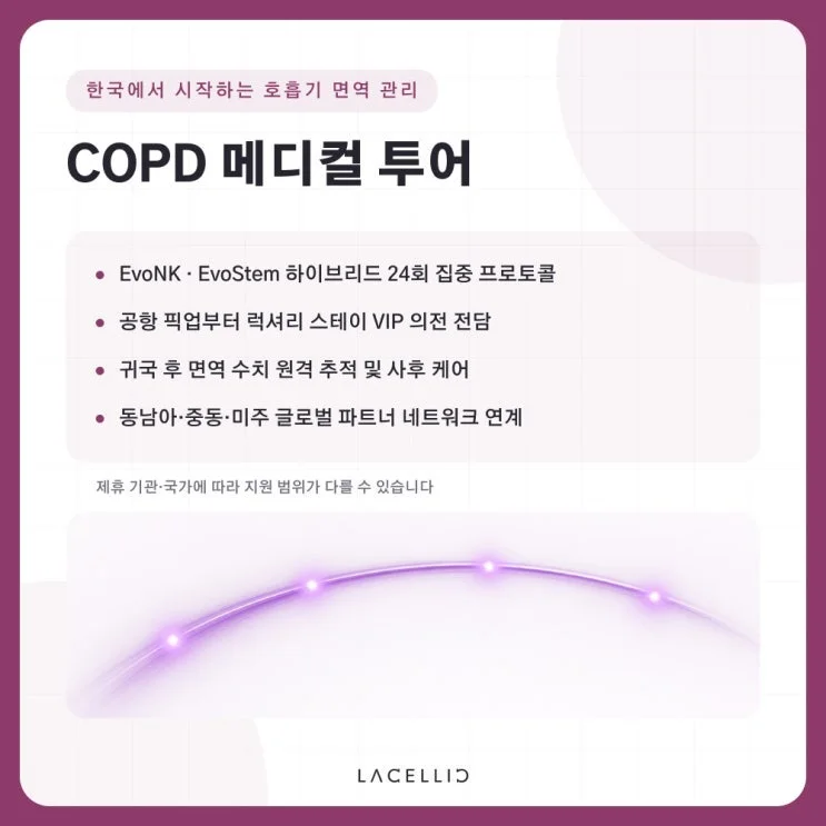 EvoNK·EvoStem | 회복되지 않는 폐 기능과 COPD 재생 관리