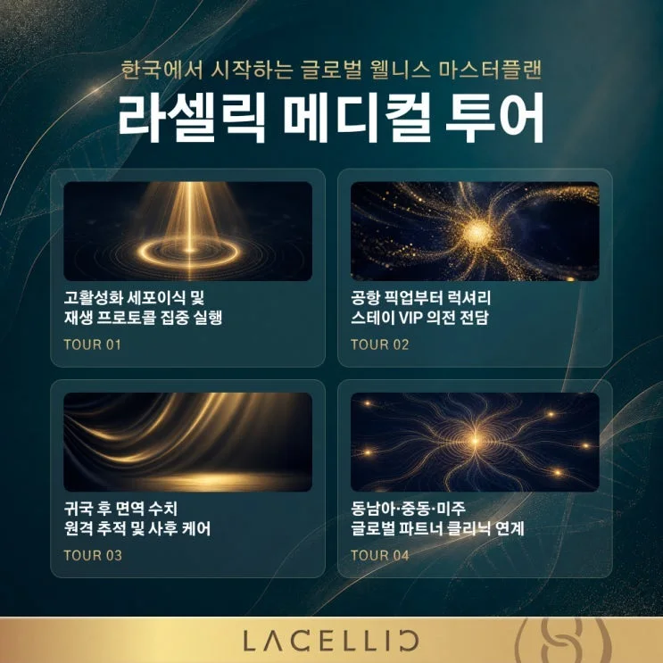 공항 도착부터 귀국 후 관리까지, 라셀릭 메디컬 투어 전 일정 안내