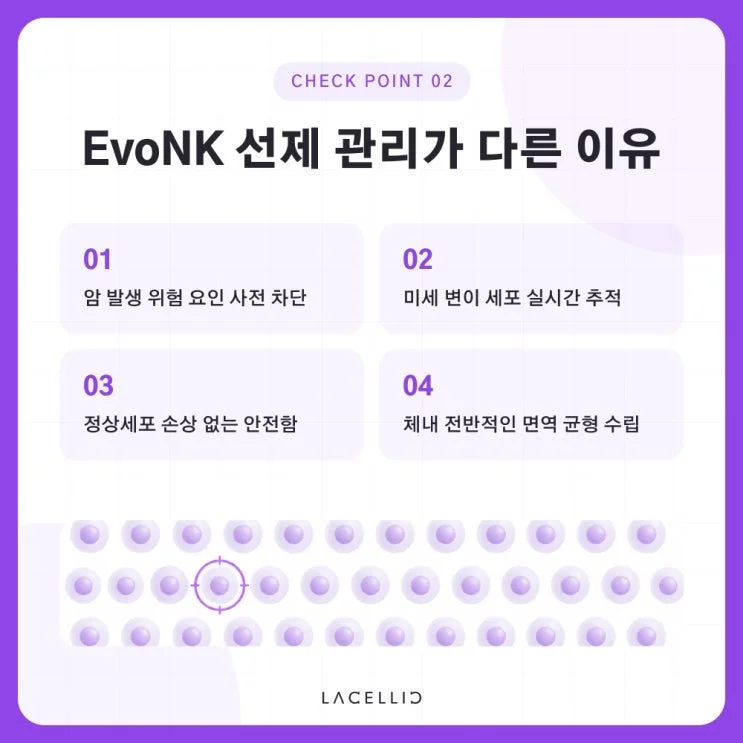 EvoNK 선제 면역 프로그램 | 암 예방, 가족력을 바라보는 새로운 접근