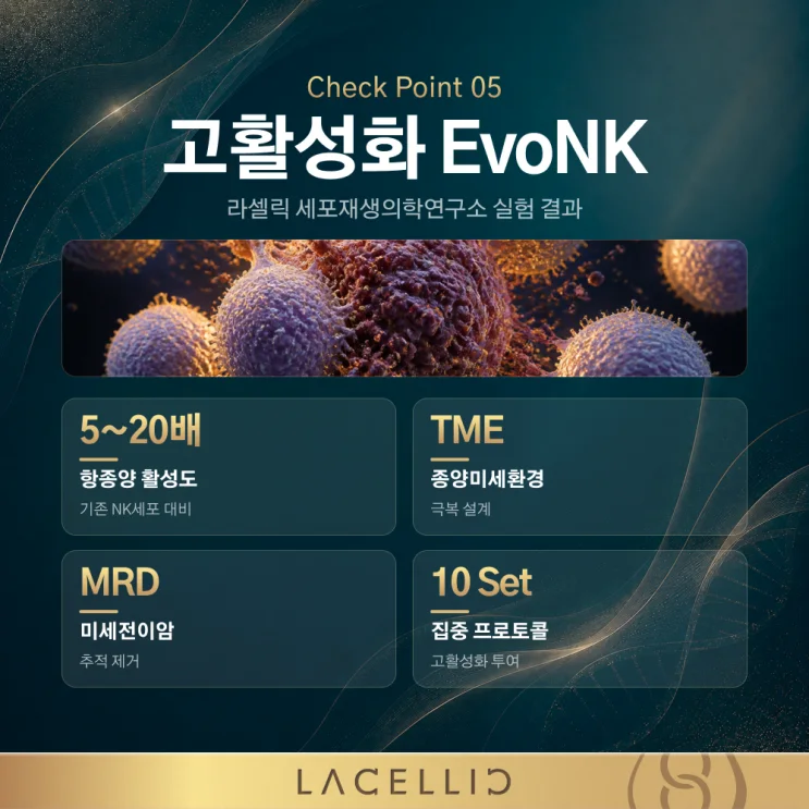 폐암과 면역세포 치료, EvoNK는 어떤 프로그램일까요?