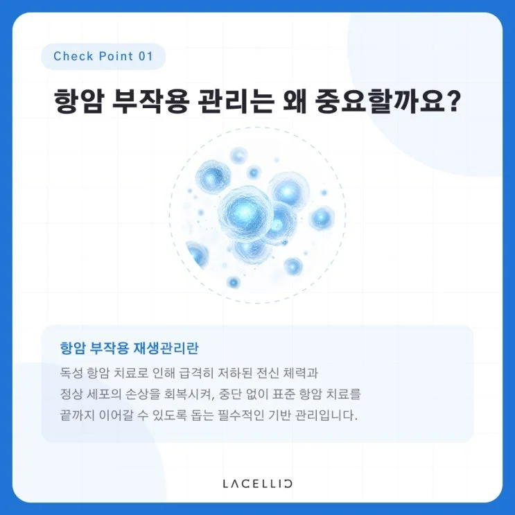 항암 치료 중 떨어진 체력, EvoStem Max 재생관리는 어떤 프로그램일까요?